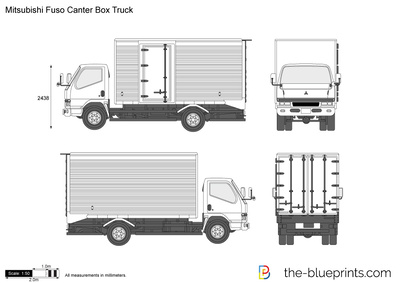 Mitsubishi Fuso Canter Box Truck