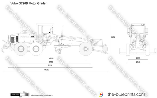 Volvo G726B Motor Grader