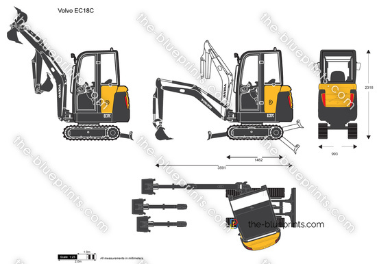 Volvo EC18C Crawler Excavator