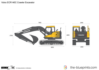 Volvo ECR145C Crawler Excavator