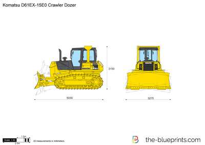 Komatsu D61EX-15E0 Crawler Dozer