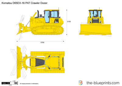 Komatsu D65EX-16 PAT Crawler Dozer