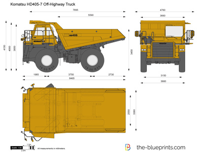 Komatsu HD405-7 Off-Highway Truck