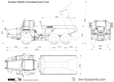 Komatsu HM300-2 Articulated Dump Truck