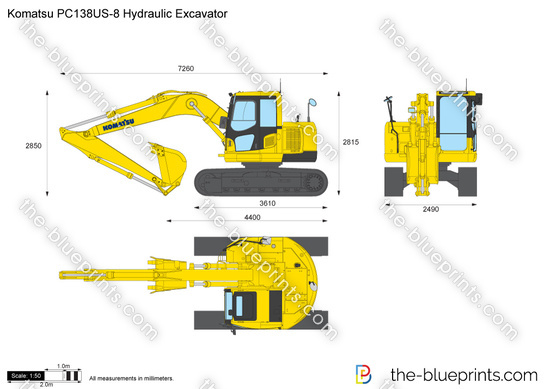 Komatsu PC138US-8 Hydraulic Excavator
