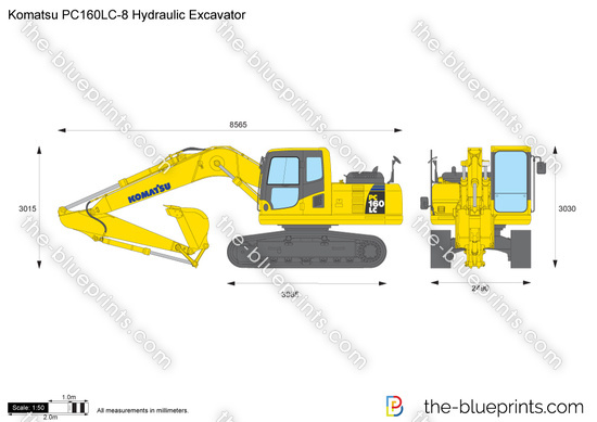 Komatsu PC160LC-8 Hydraulic Excavator