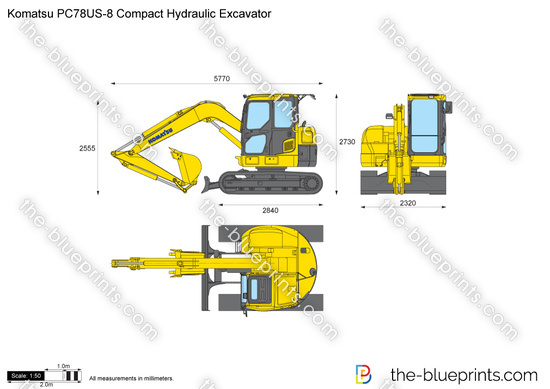 Komatsu PC78US-8 Compact Hydraulic Excavator