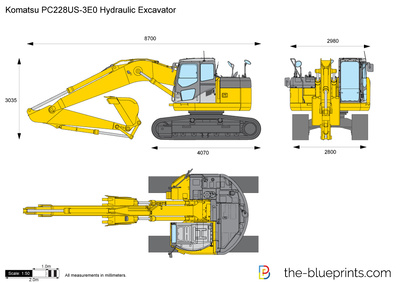 Komatsu PC228US-3E0 Hydraulic Excavator
