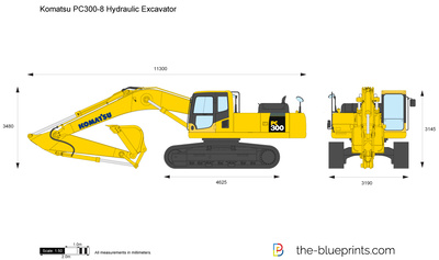 Komatsu PC300-8 Hydraulic Excavator