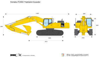 Komatsu PC400-7 Hydraulic Excavator
