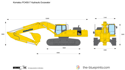Komatsu PC450-7 Hydraulic Excavator