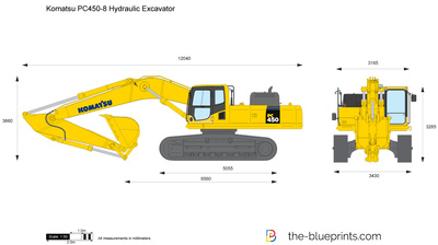 Komatsu PC450-8 Hydraulic Excavator