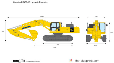 Komatsu PC450-8R Hydraulic Excavator
