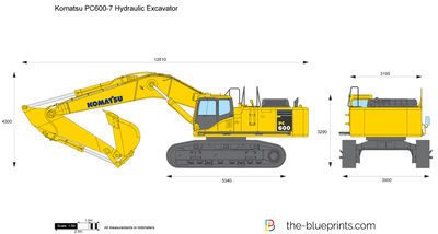 Komatsu PC600-7 Hydraulic Excavator