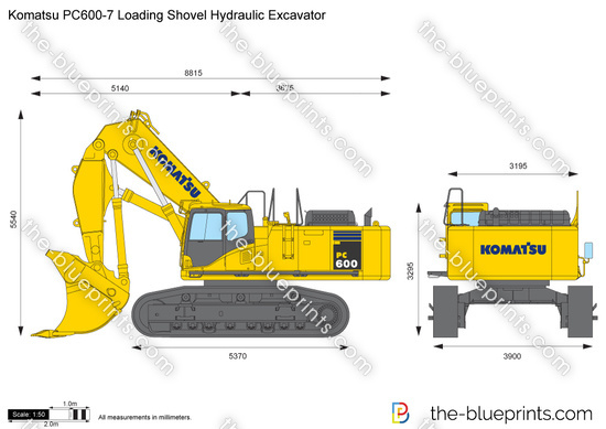 Komatsu PC600-7 Loading Shovel Hydraulic Excavator