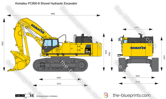 Komatsu PC800-8 Shovel Hydraulic Excavator