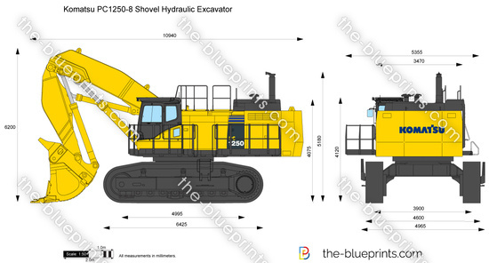 Komatsu PC1250-8 Shovel Hydraulic Excavator