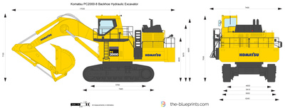 Komatsu PC2000-8 Backhoe Hydraulic Excavator