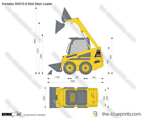 Komatsu SK510-5 Skid Steer Loader
