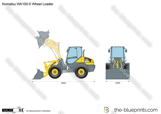 Komatsu WA100-5 Wheel Loader