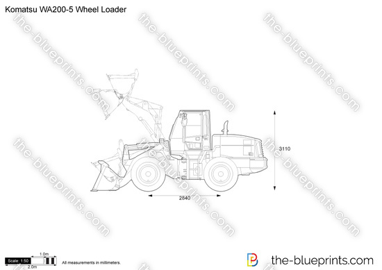 Komatsu WA200-5 Wheel Loader