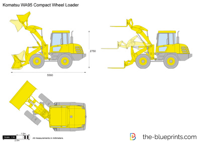 Komatsu WA95 Compact Wheel Loader