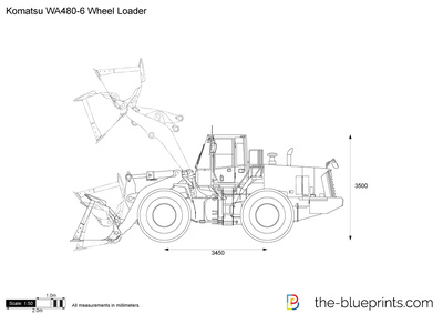 Komatsu WA480-6 Wheel Loader