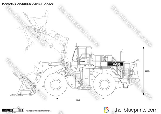 Komatsu WA600-6 Wheel Loader