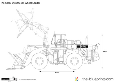 Komatsu WA600-6R Wheel Loader