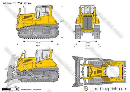 Liebherr PR 754 Litronic Crawler Tractor