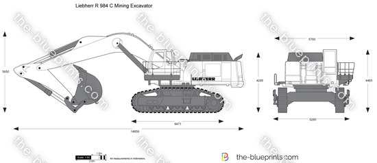 Liebherr R 984 C Mining Excavator