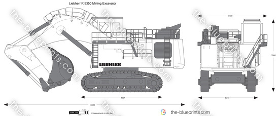 Liebherr R 9350 Mining Excavator