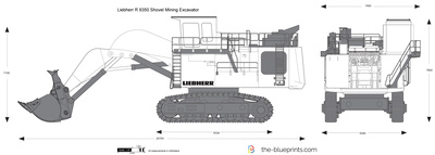 Liebherr R 9350 Shovel Mining Excavator