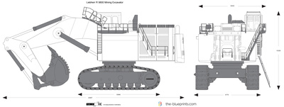 Liebherr R 9800 Mining Excavator