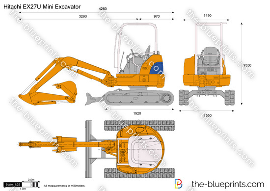 Hitachi EX27U Mini Excavator