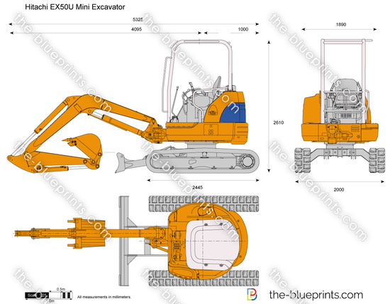 Hitachi EX50U Mini Excavator
