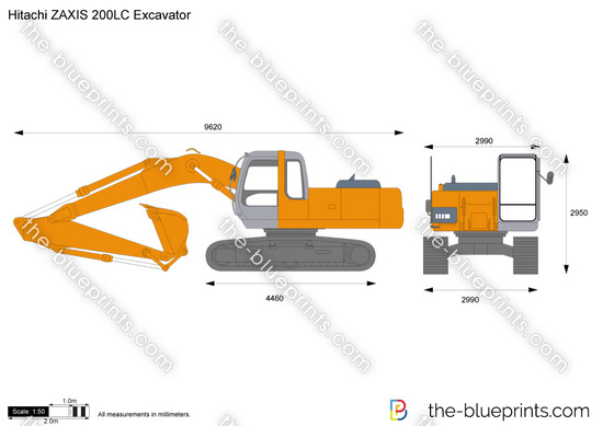 Hitachi ZAXIS 200LC Excavator