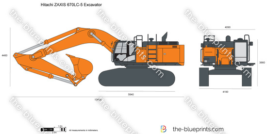 Hitachi ZAXIS 670LC-5 Excavator