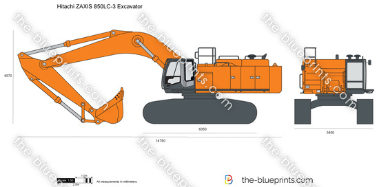 Hitachi ZAXIS 850LC-3 Excavator