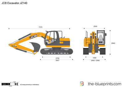 JCB JZ140 Excavator