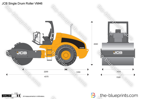 JCB VM46 Single Drum Roller