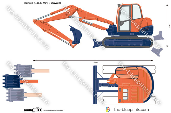 Kubota K080S Mini Excavator