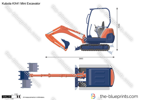 Kubota KX41 Mini Excavator
