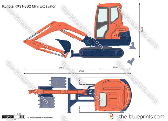 Kubota KX91-3S2 Mini Excavator