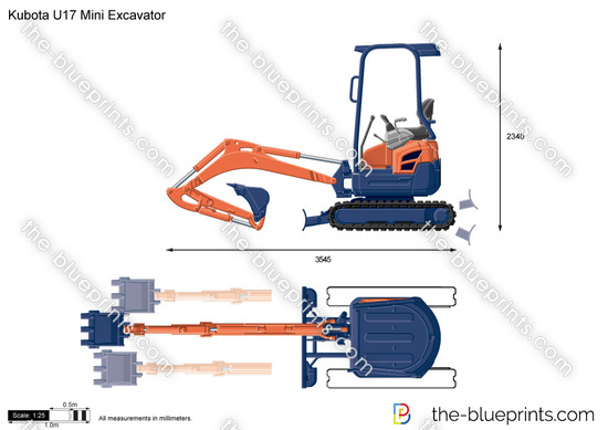 Kubota U17 Mini Excavator