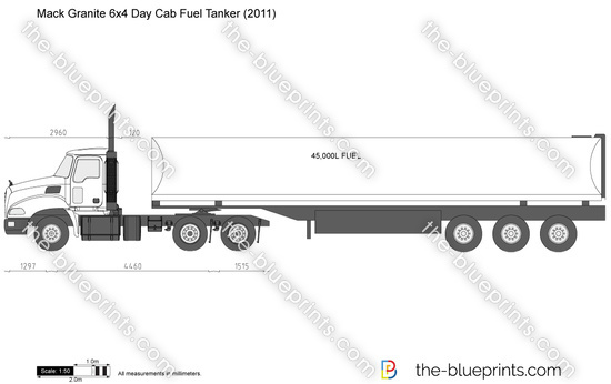 Mack Granite 6x4 Day Cab Fuel Tanker