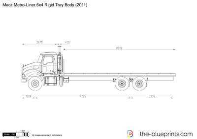 Mack Metro-Liner 6x4 Rigid Tray Body (2011)