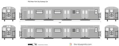 R32 New York City Subway Car