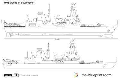 HMS Daring T45 (Destroyer)