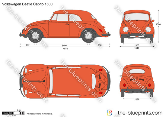 Volkswagen Beetle Cabrio 1500